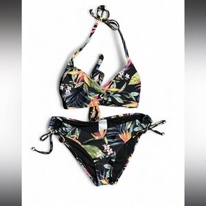 Kona Sol Floral Tropical Women's Bikini Set
